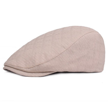 "Newport" Cabbie Cotton Flat Cap